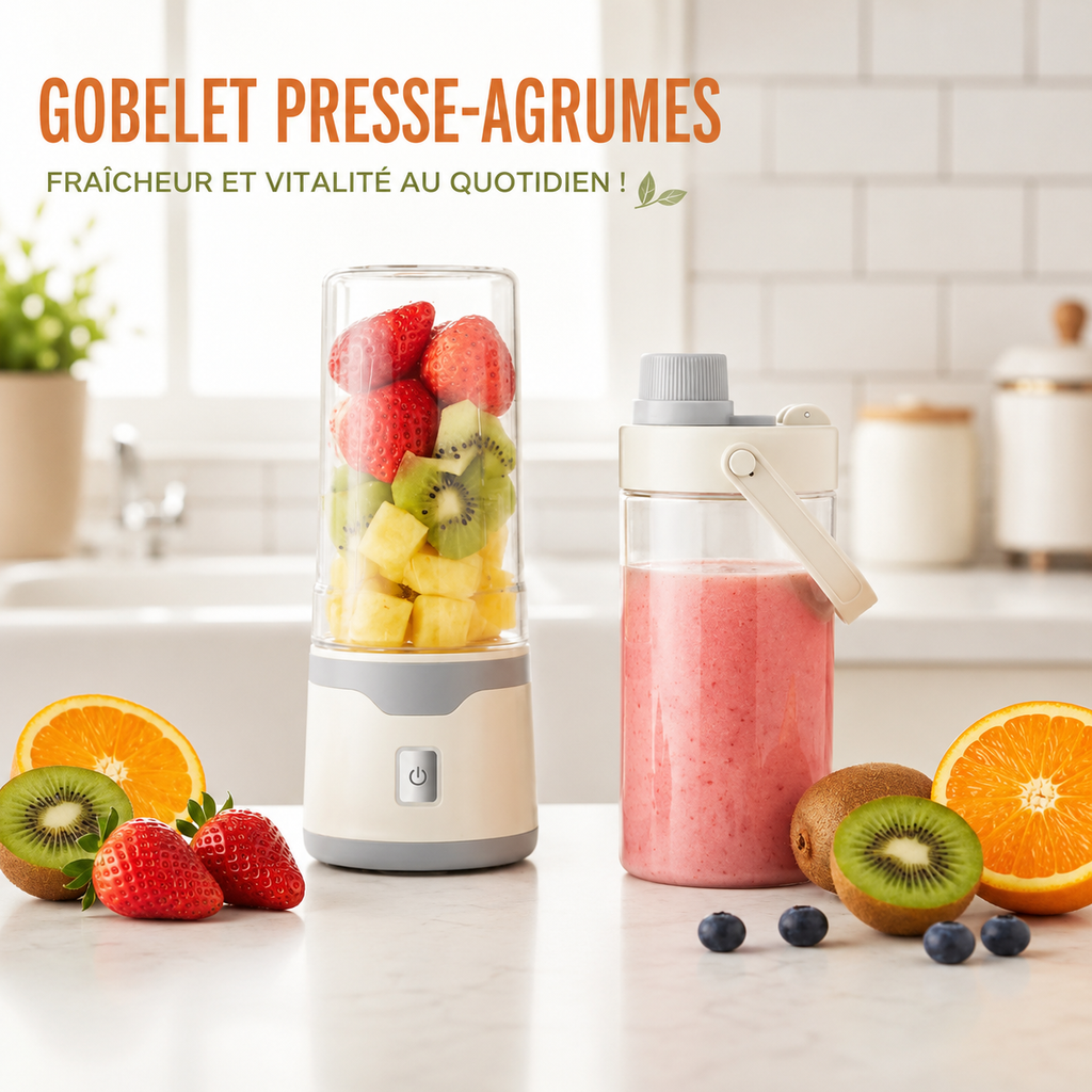 Blender portable rechargeable USB – 500 ml