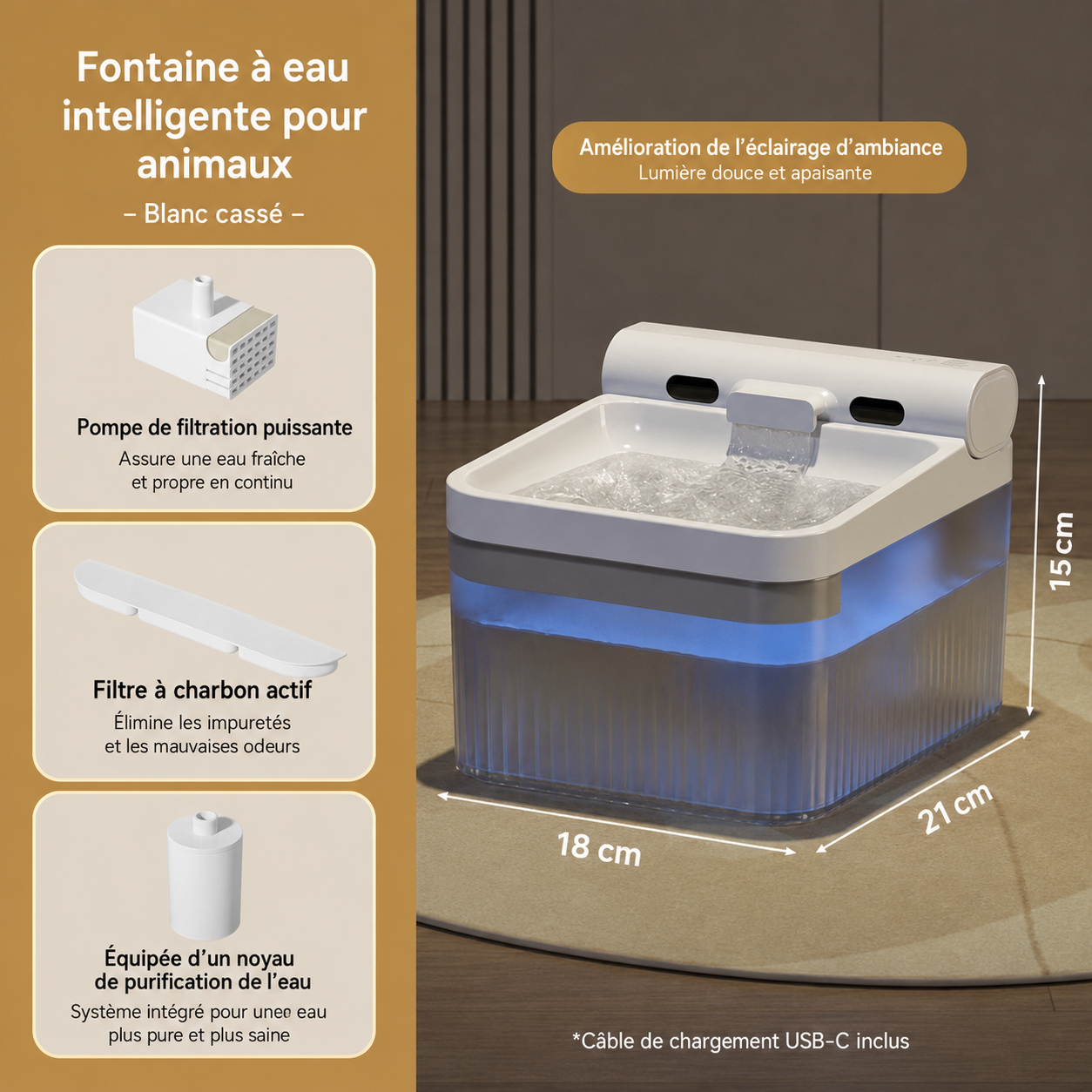 Fontaine Intelligente PurrFlow™