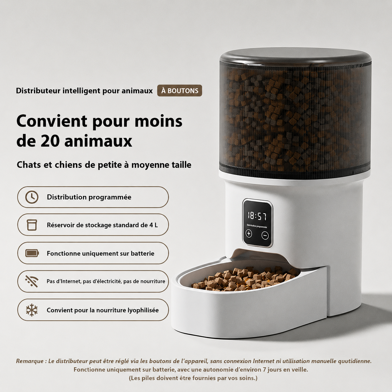 Distributeur Intelligent PurrFlow™Nova