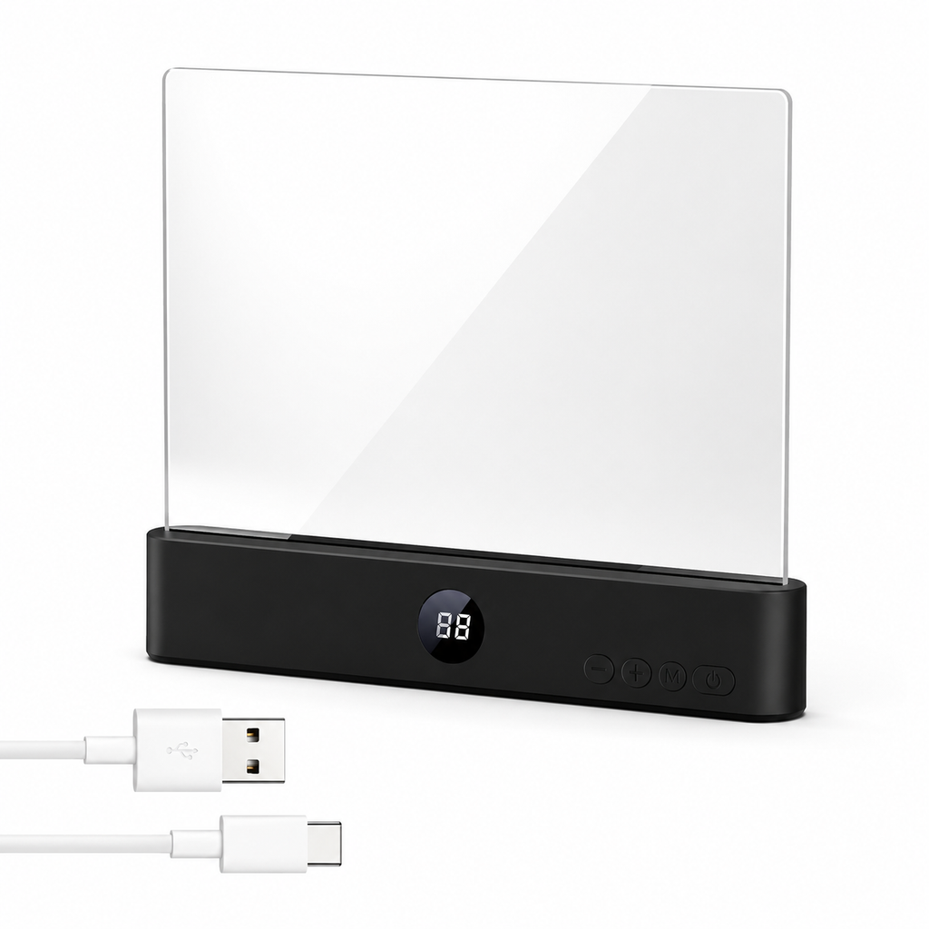 Lampe de lecture LED à pince – Rechargeable USB