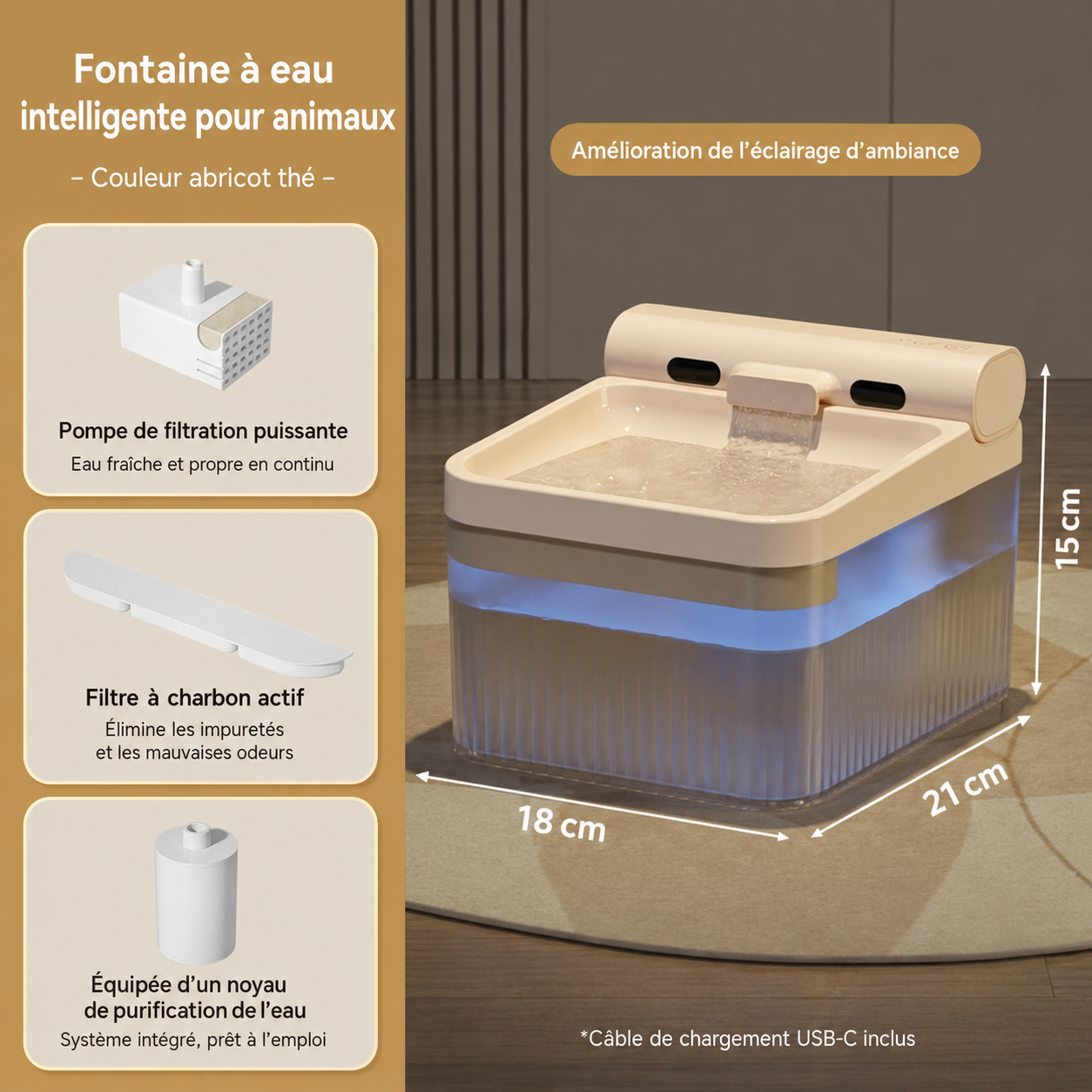 Fontaine Intelligente PurrFlow™