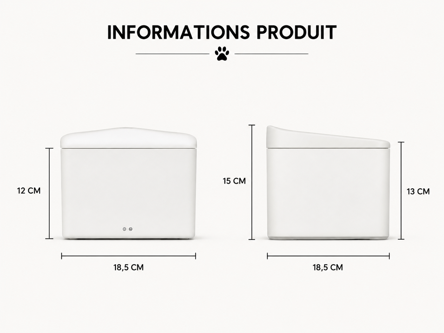 Fontaine intelligente PurrFlow Aqua Connect™
