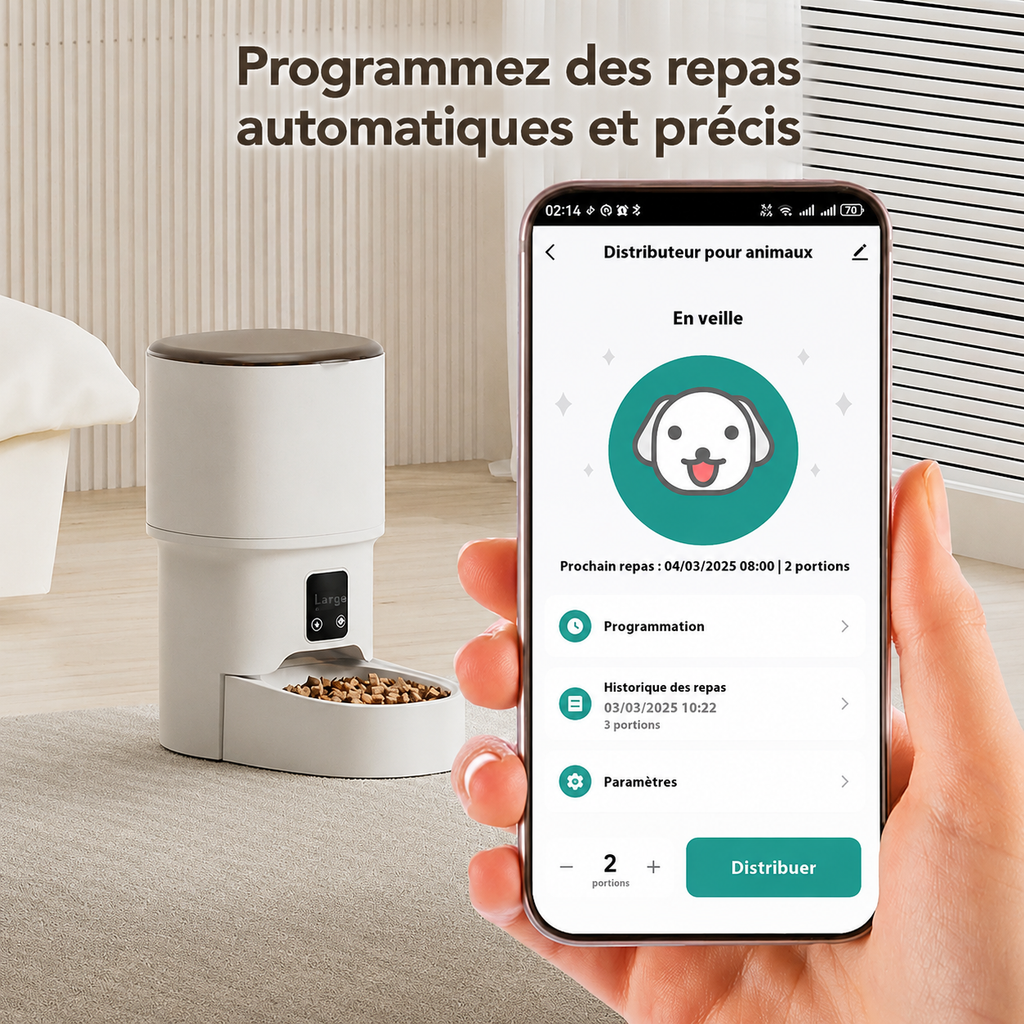 Distributeur Intelligent PurrFlow™Nova