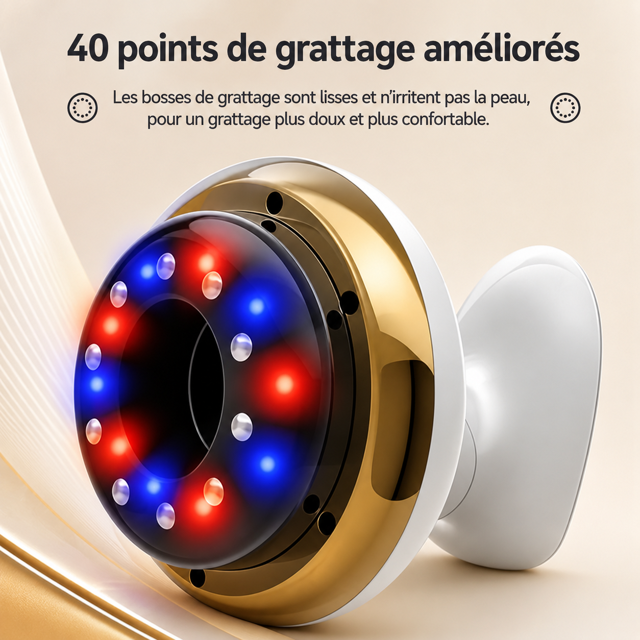 Appareil de massage à ventouses chauffantes