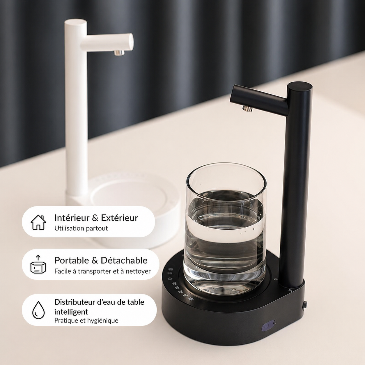 Distributeur à eau électrique rechargeable