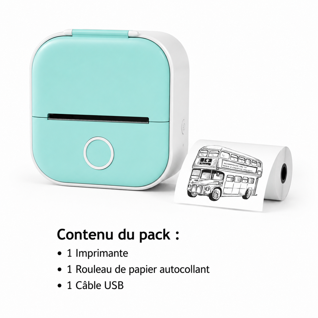 Mini imprimante Bluetooth